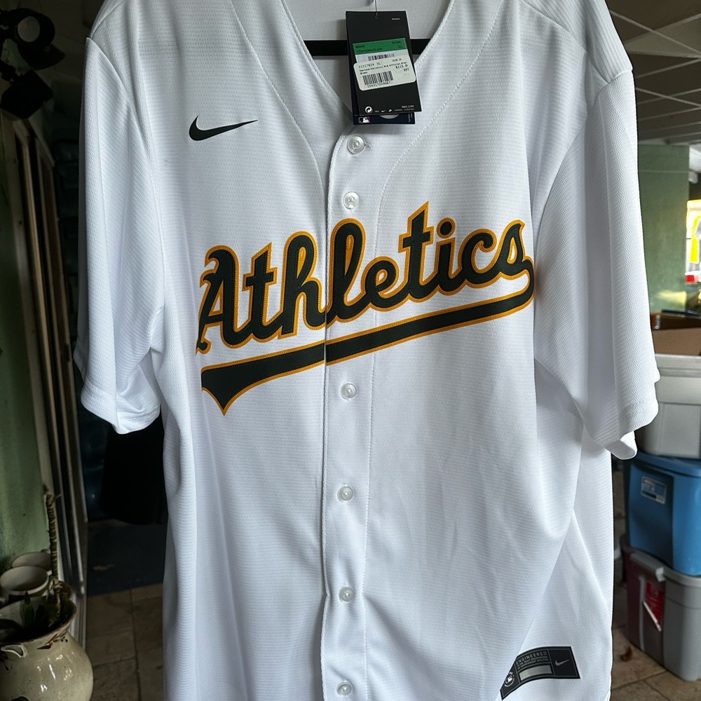 Oakland A’s home jerseys